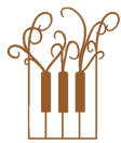 Klavir-štim Obitelj Jurković Logo brown - smeđi logo